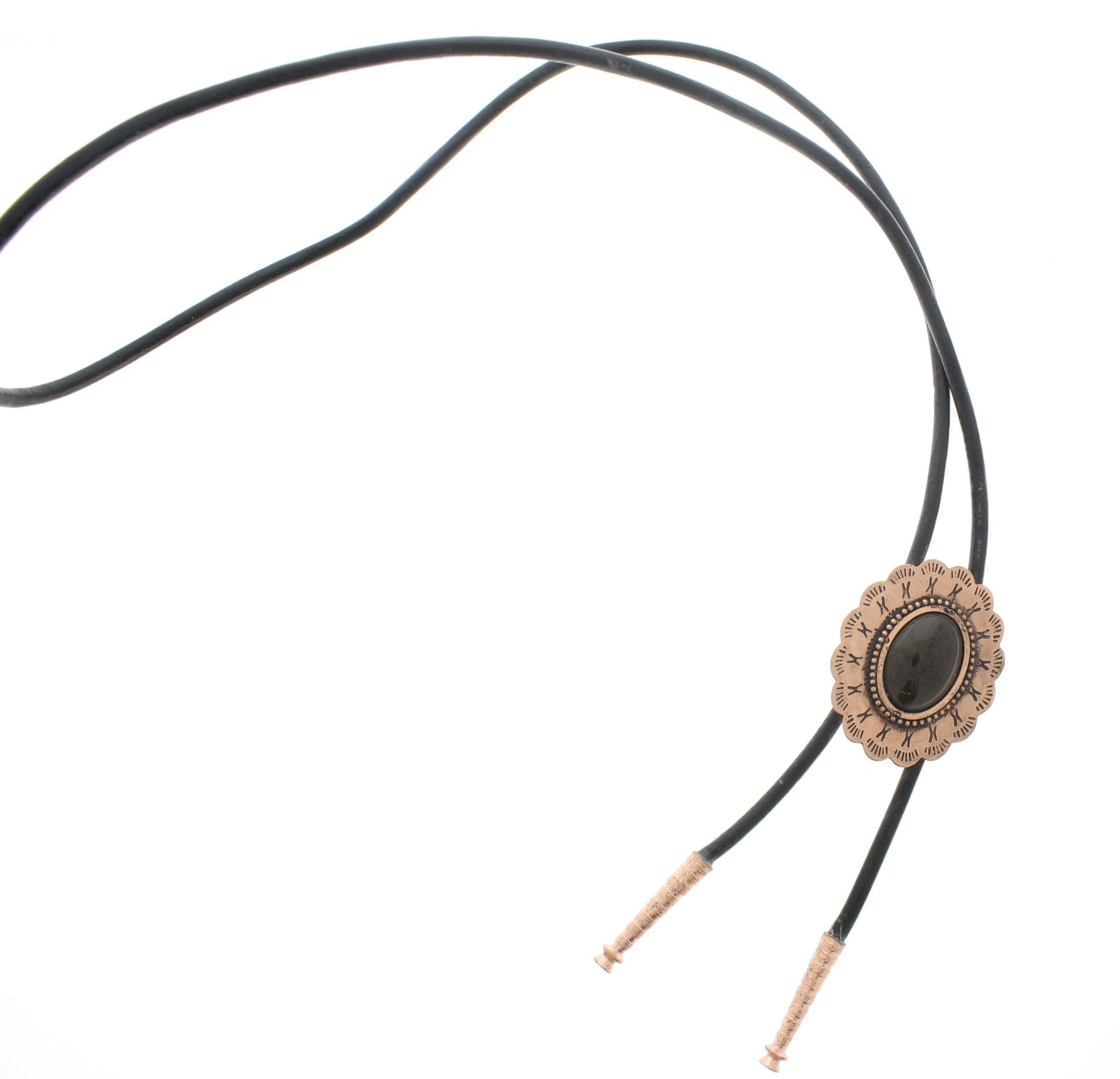 Southwestern Copper Concho Bolo Tie - UnLaced Boutique