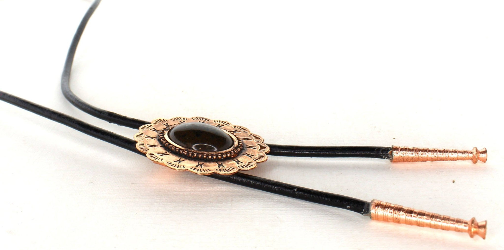 Southwestern Copper Concho Bolo Tie - UnLaced Boutique