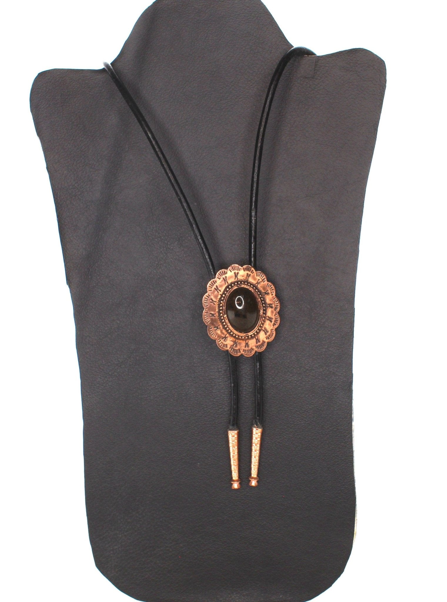 Southwestern Copper Concho Bolo Tie - UnLaced Boutique