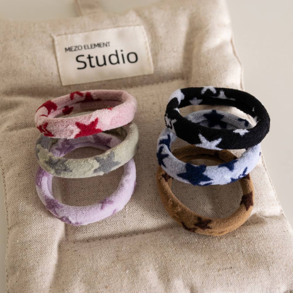 Star Seamless Hair Ties (Set of 6) - UnLaced Boutique
