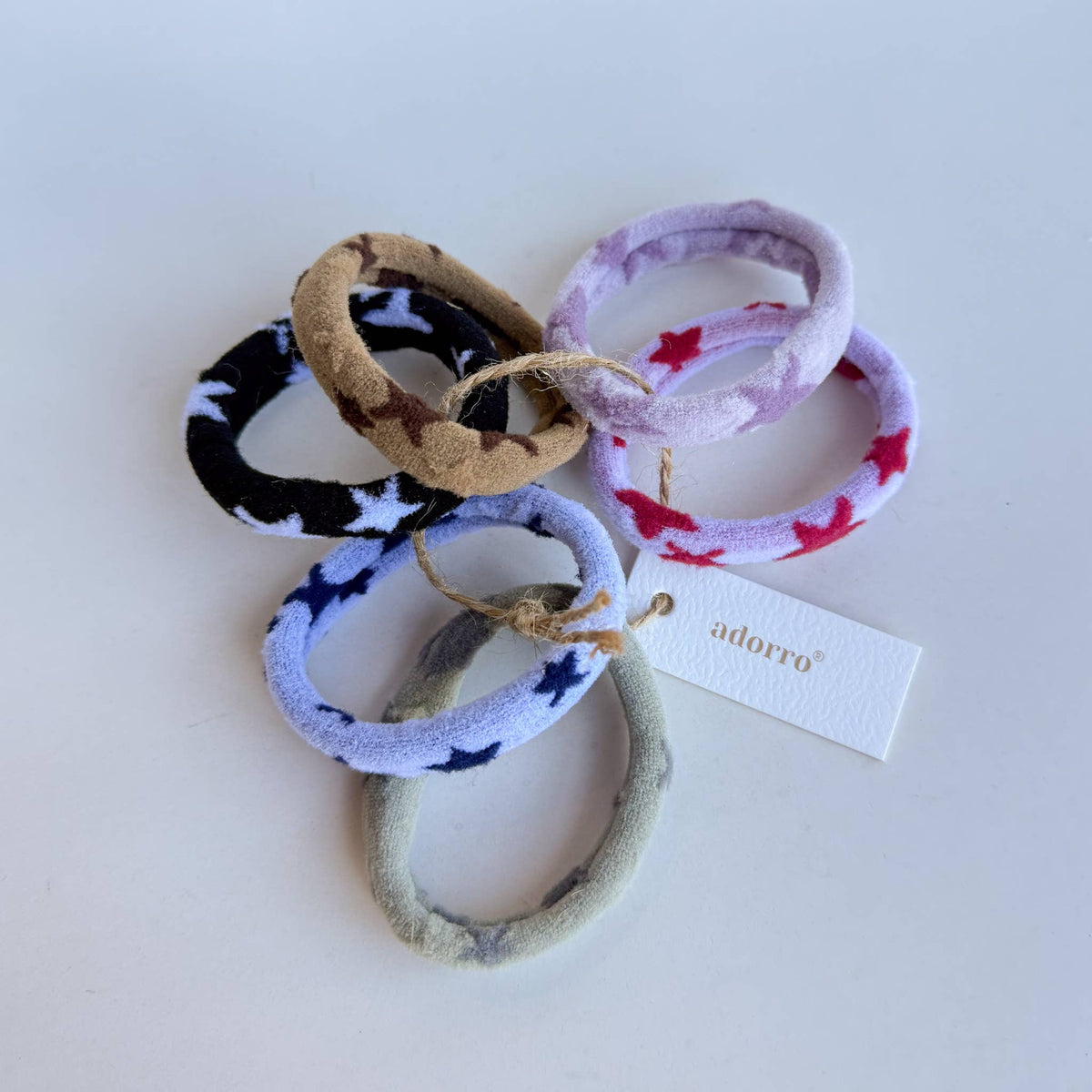 Star Seamless Hair Ties (Set of 6) - UnLaced Boutique