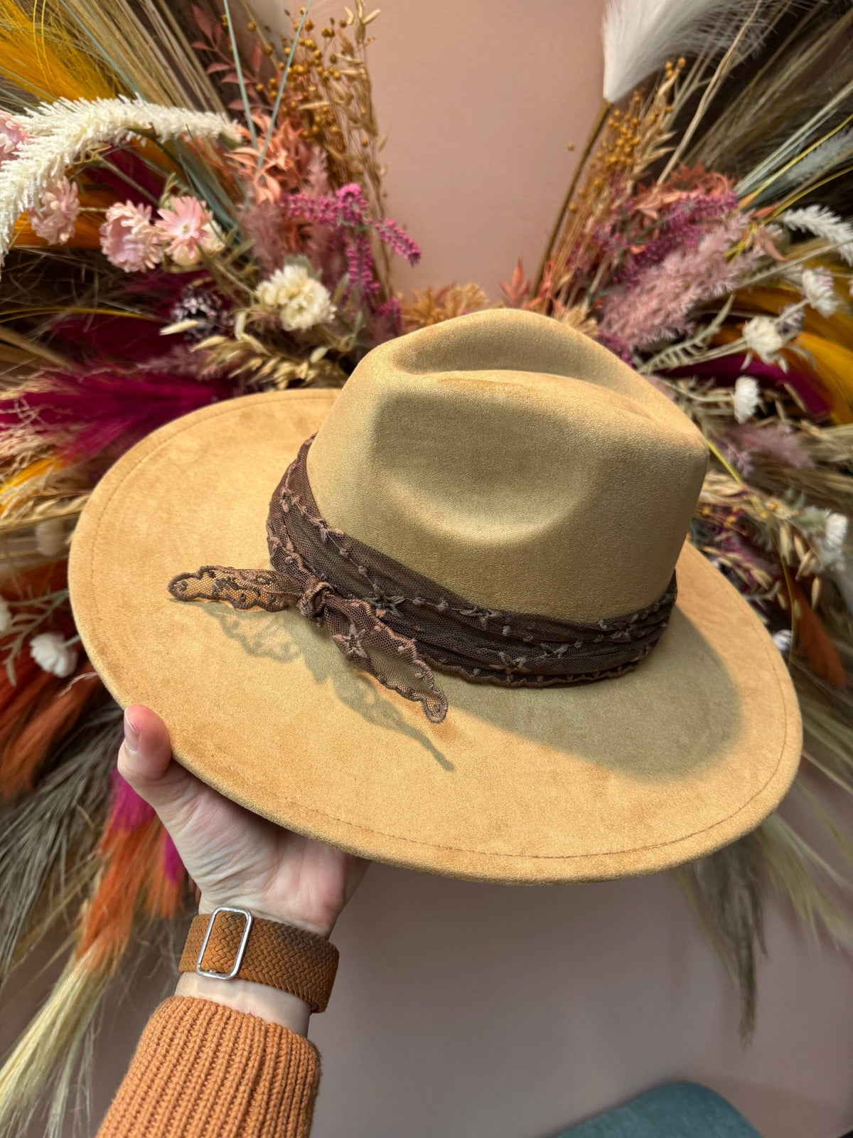 Stretch Lace Hat Band-Star - UnLaced Boutique
