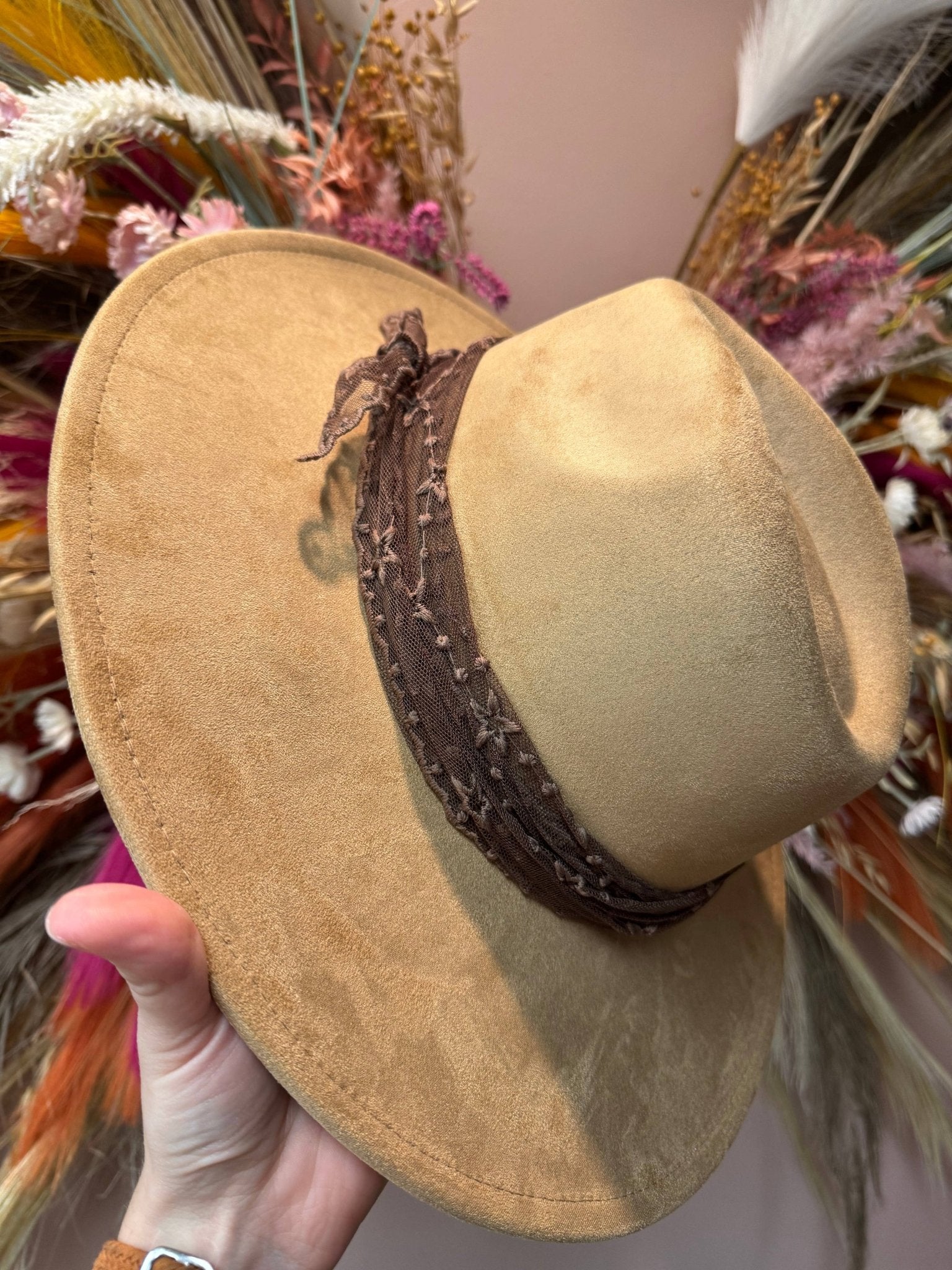 Stretch Lace Hat Band-Star - UnLaced Boutique