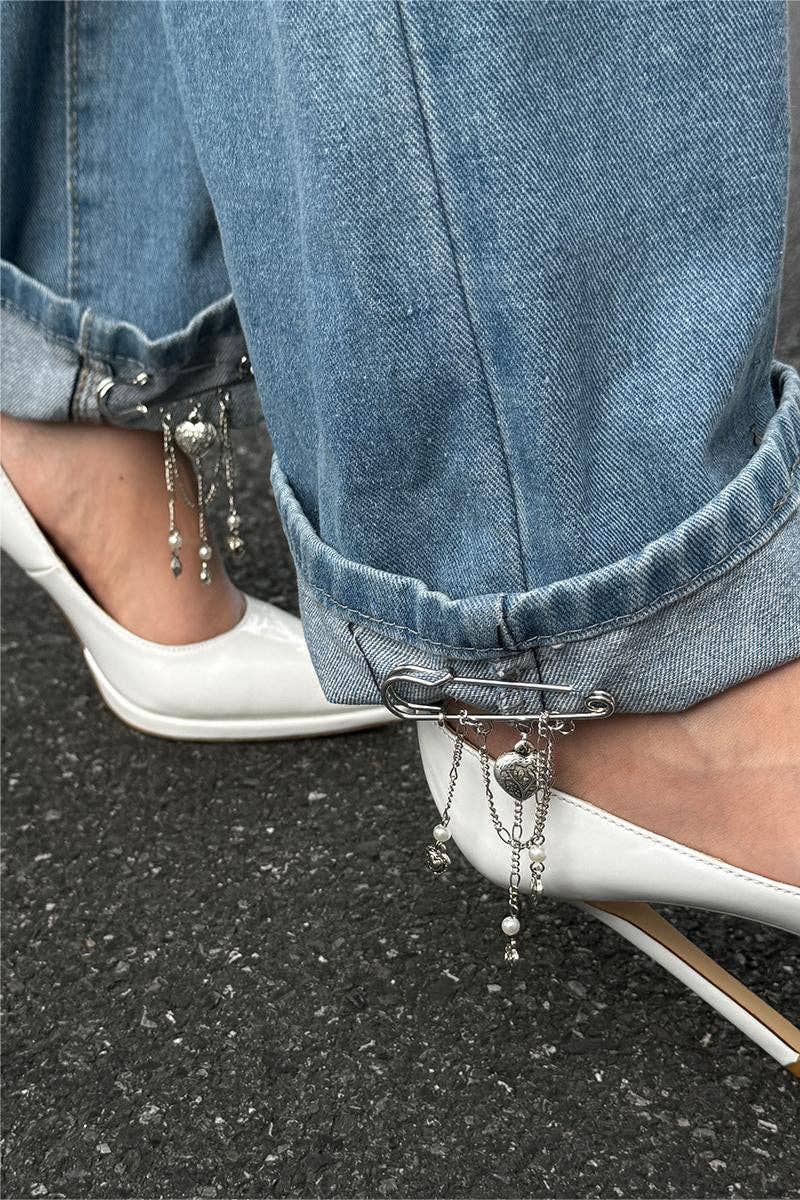 Stylish Chain Brooch Accessory - UnLaced Boutique