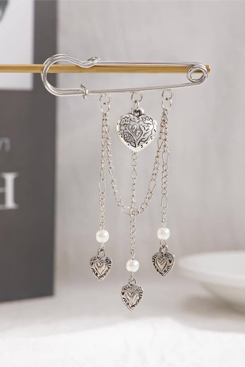 Stylish Chain Brooch Accessory - UnLaced Boutique