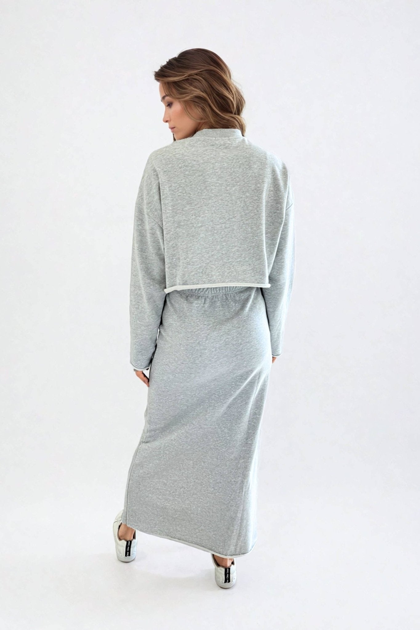 Sunday Set in Heather Grey - UnLaced Boutique