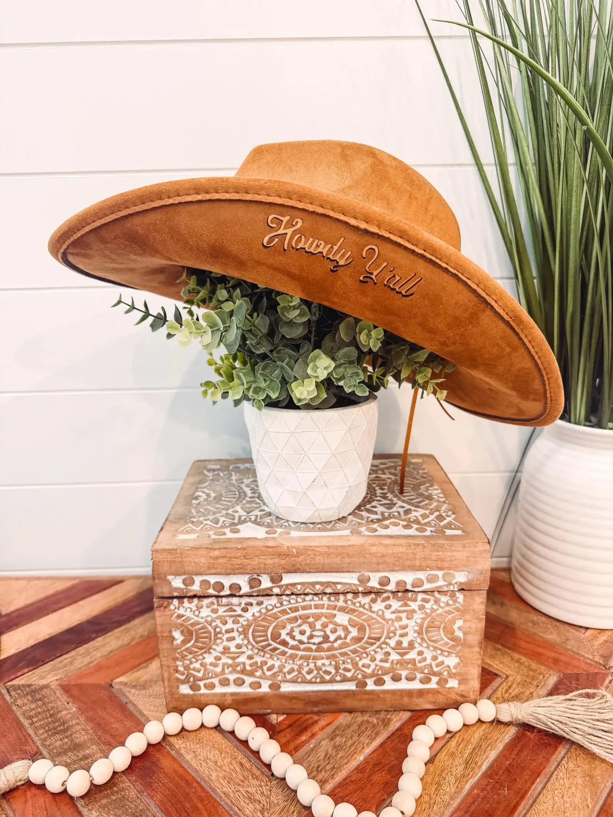 Teal Vegan Suede Cutout Hat Blank - UnLaced Boutique