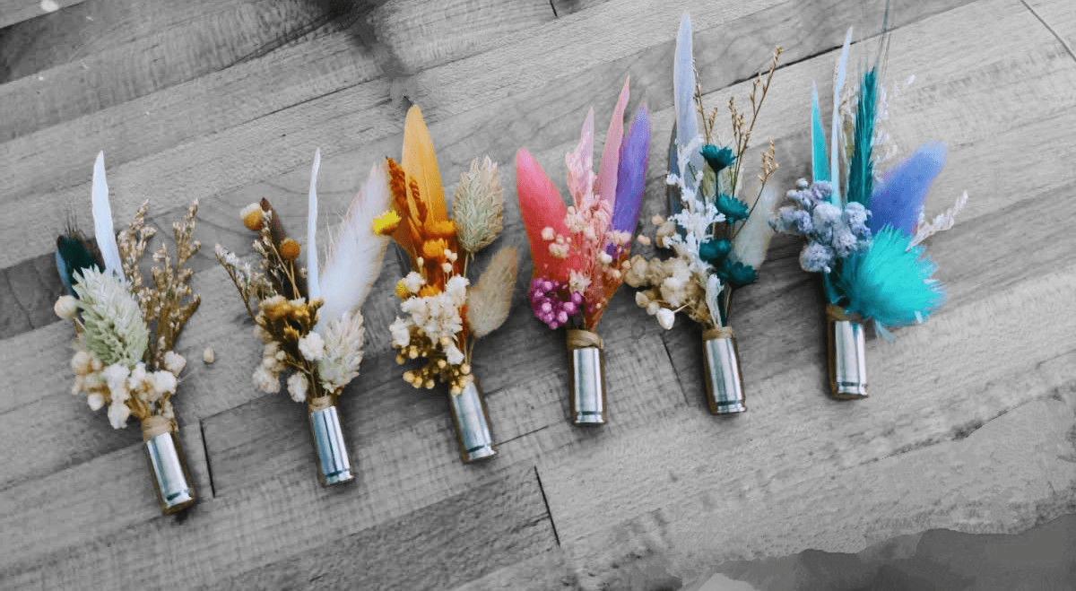 The Mini Pinny - Mini bullet casing hat pin assortment - UnLaced Boutique