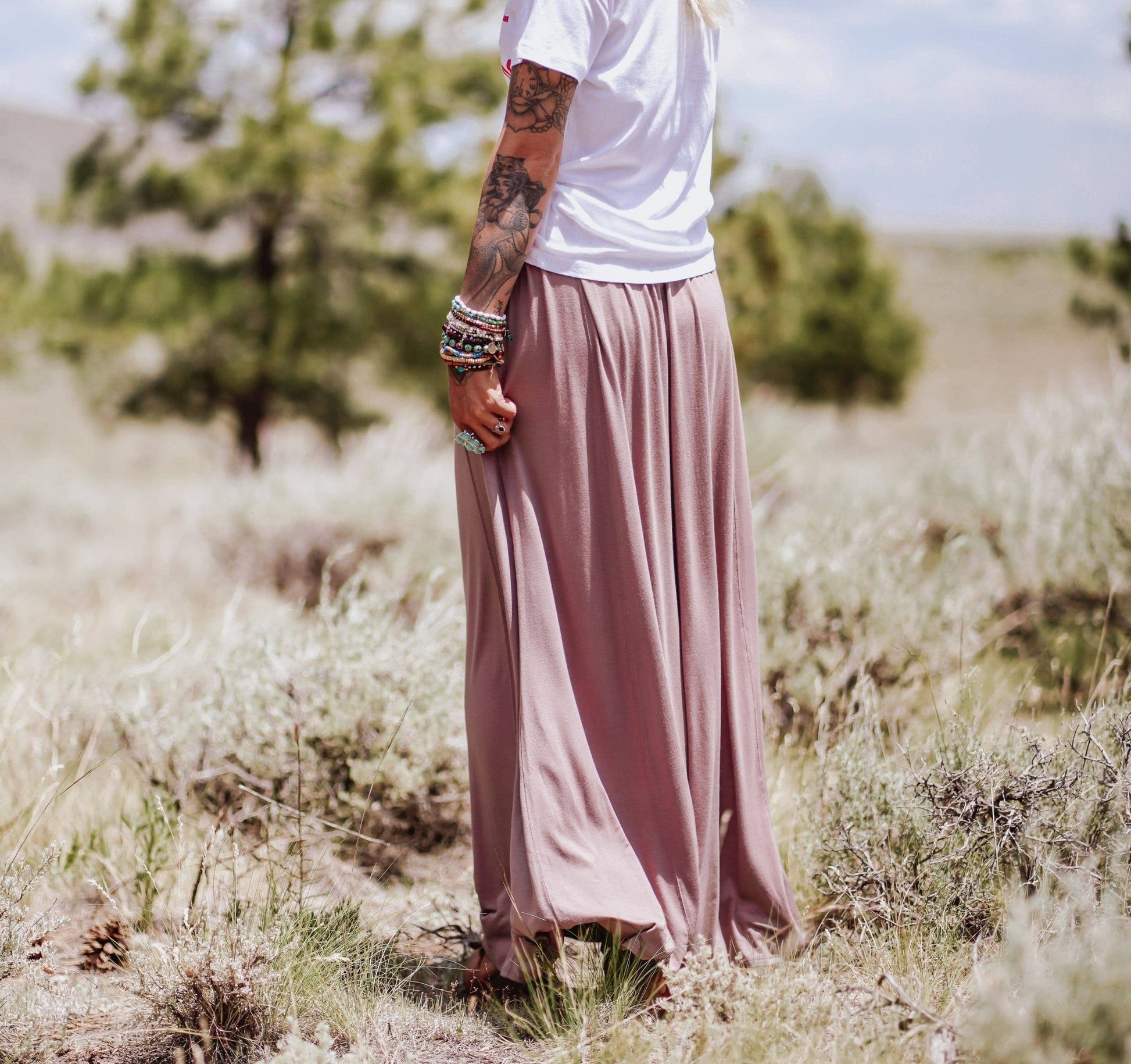 The Perfect Pocketed Maxi Skirt - Mocha - UnLaced Boutique