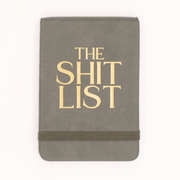 The Shit List - Leatherette Pocket Journal - UnLaced Boutique