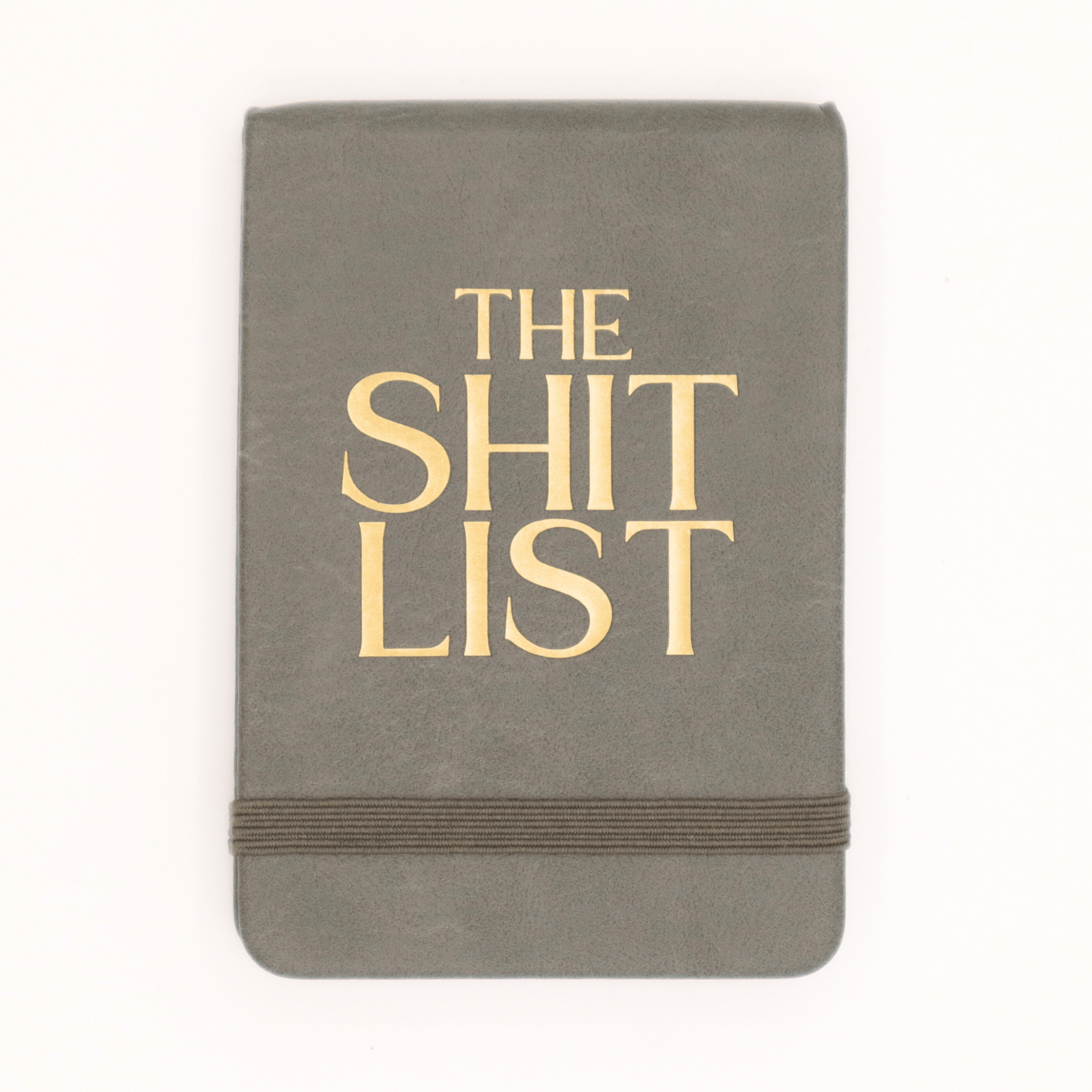 The Shit List - Leatherette Pocket Journal - UnLaced Boutique