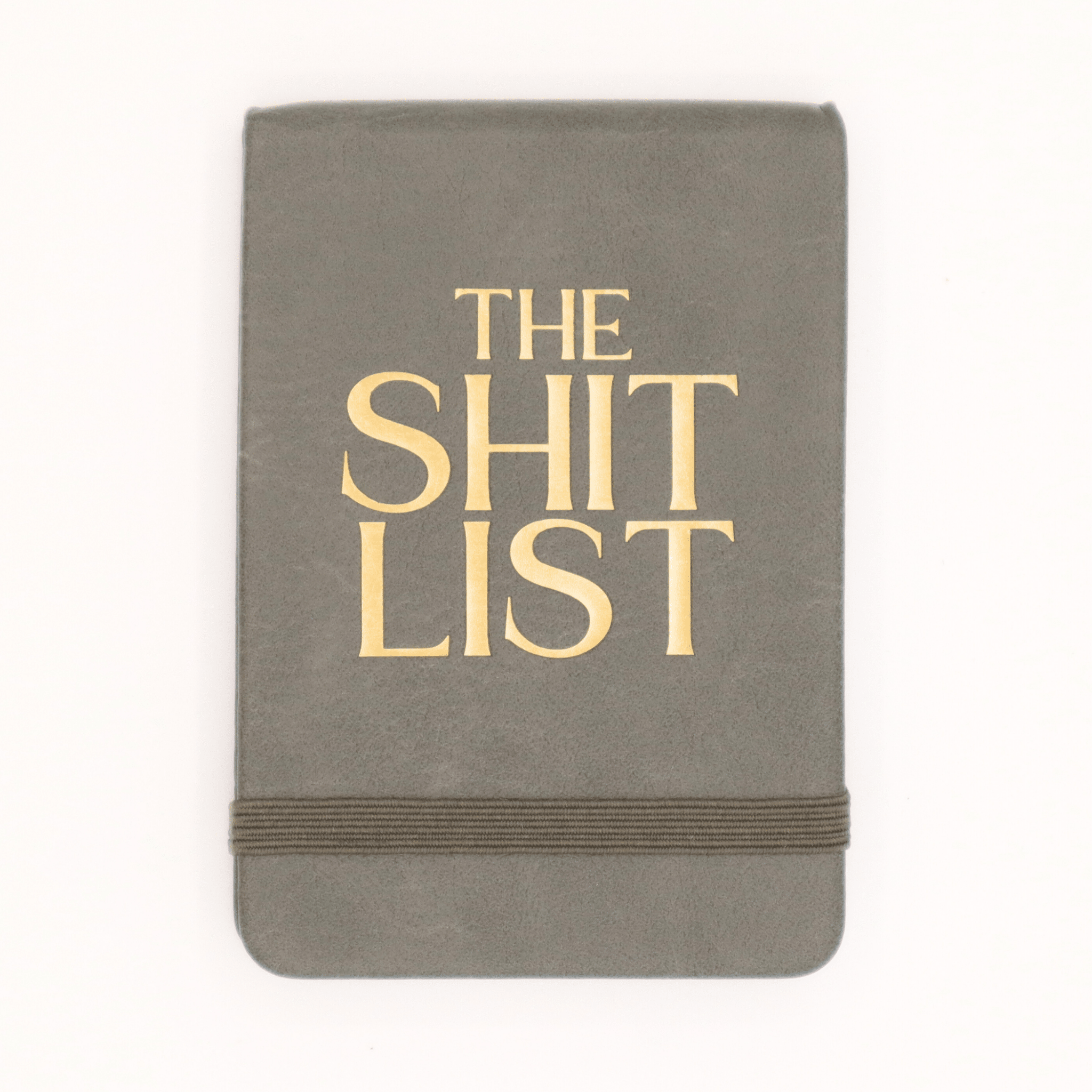 The Shit List - Leatherette Pocket Journal - UnLaced Boutique