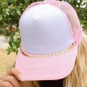 Trucker Hat Chain: 18K Gold PVD Stainless Steel Star - UnLaced Boutique