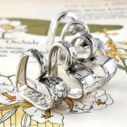 Upcycled Open Heart Spoon Necklaces - UnLaced Boutique