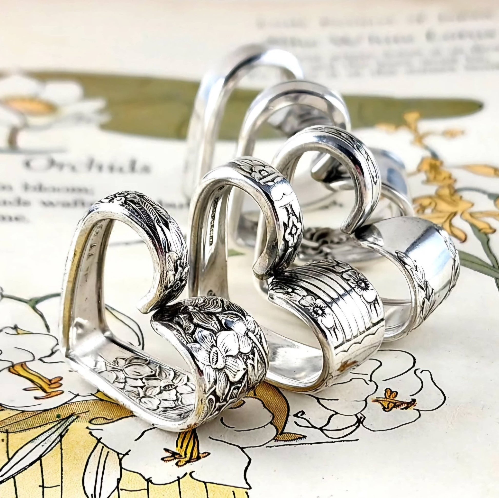 Upcycled Open Heart Spoon Necklaces - UnLaced Boutique