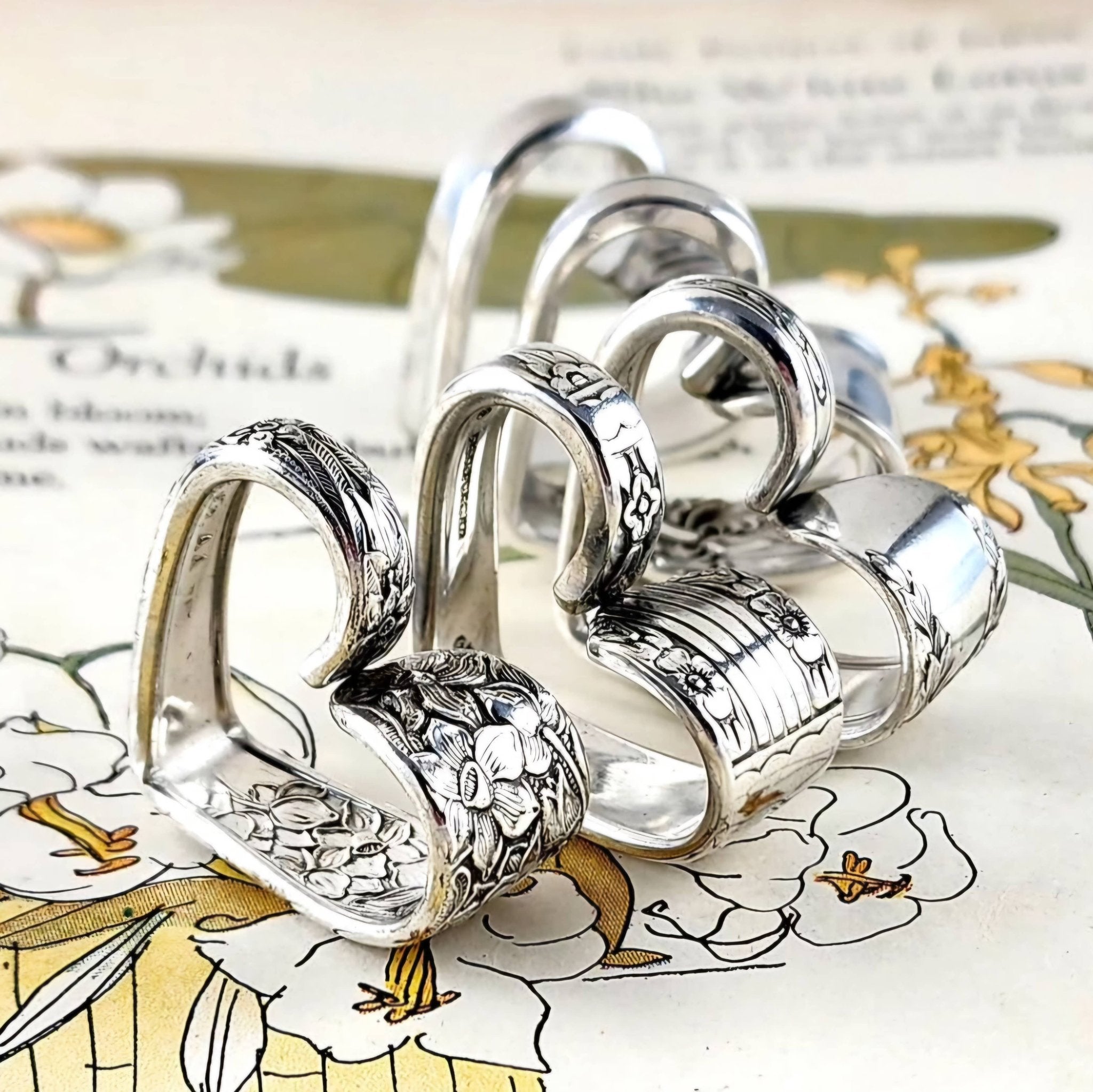 Upcycled Open Heart Spoon Necklaces - UnLaced Boutique