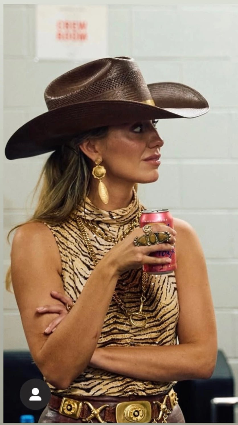 Vintage Concho Earrings  - UnLaced Boutique