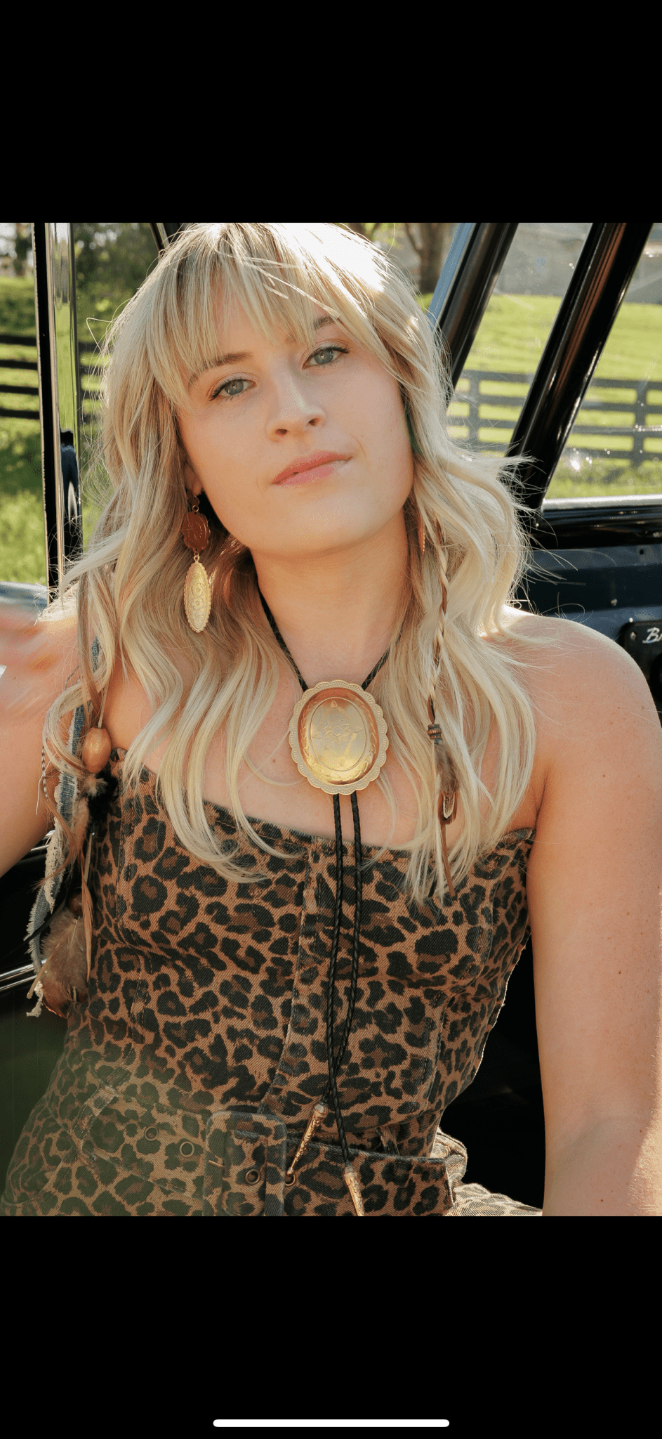 Vintage Concho Earrings  - UnLaced Boutique