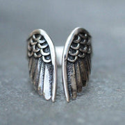 Vintage Opening Adjustable Angel Wings Ring - UnLaced Boutique