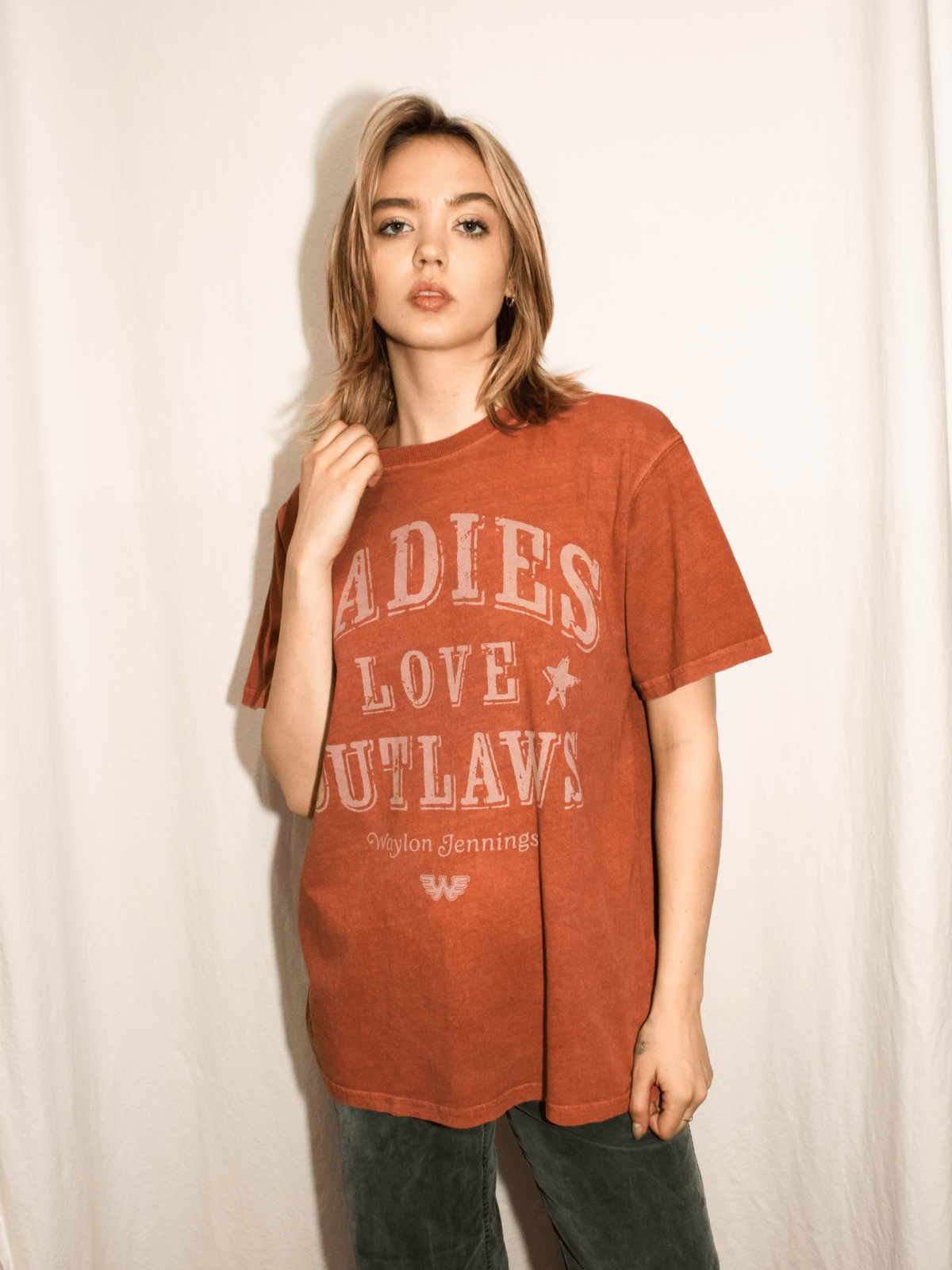 Waylon Jennings Tee - UnLaced Boutique