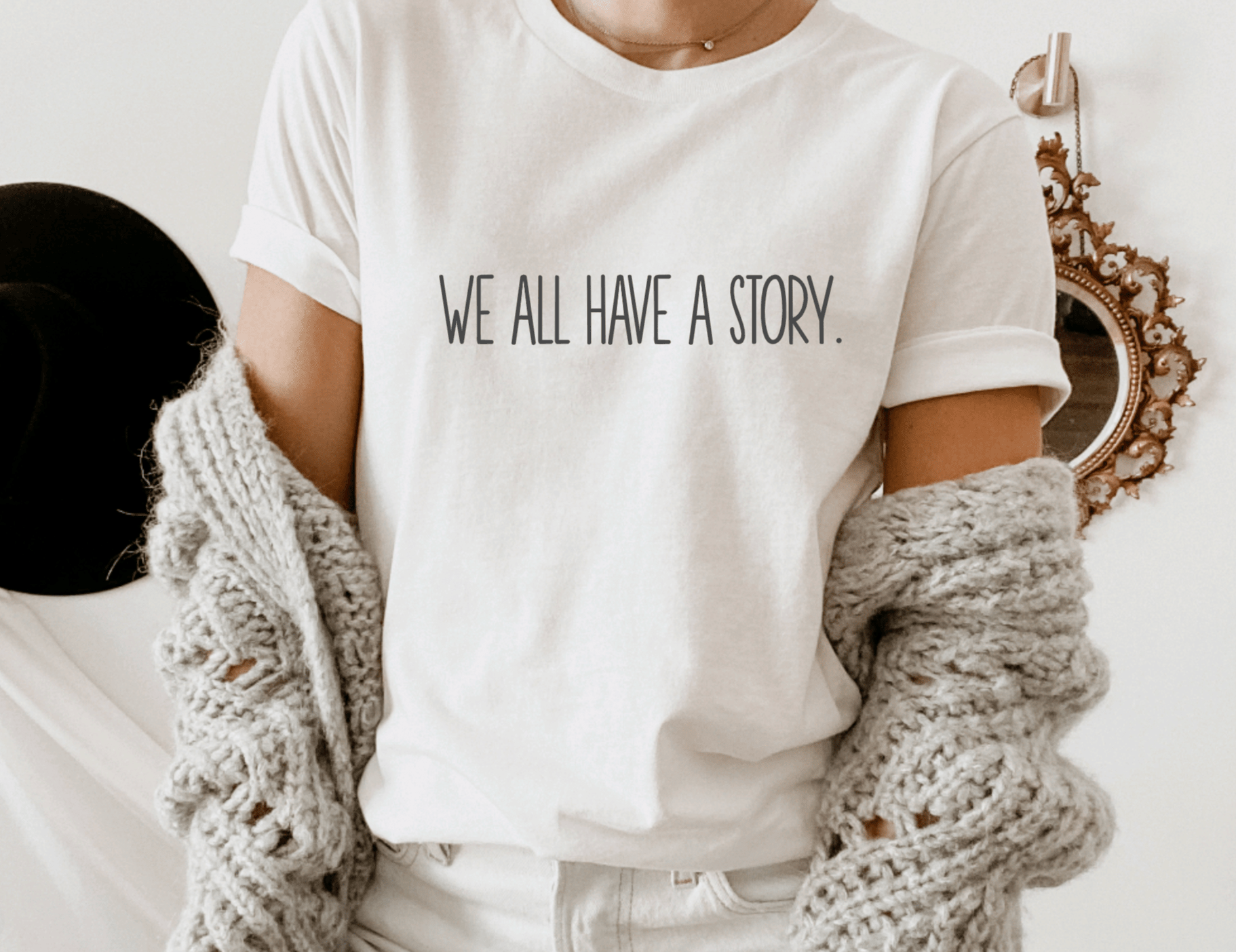We All Have A Story T-Shirt, Healing Shirt, Mental Health - UnLaced Boutique