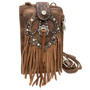 Western Fringe Women's Crossbody Phone Wallet - UnLaced Boutique