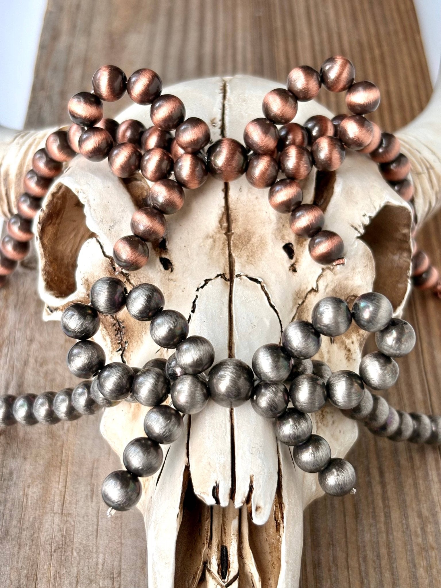 Western Navajo Pearl Coquette Bow Hat Chain Band - UnLaced Boutique
