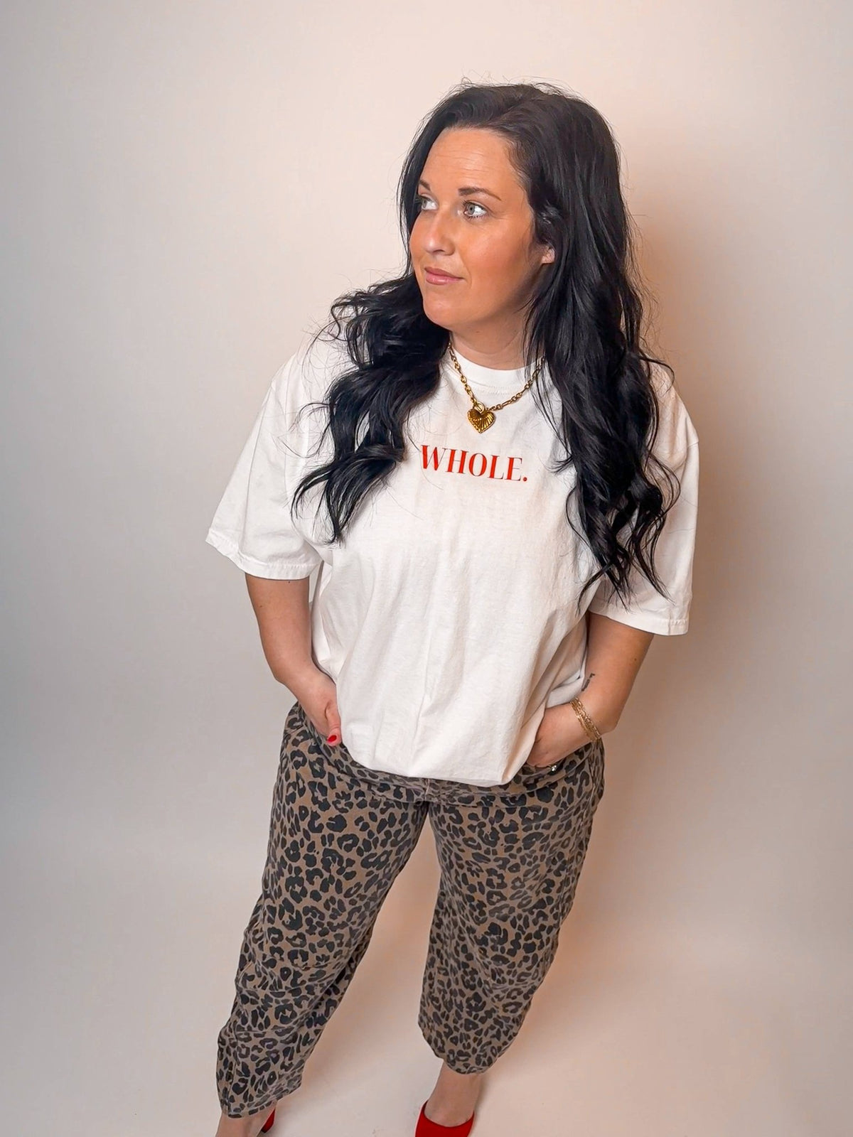 Whole. Tee- White - UnLaced Boutique