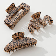 Wild Leopard Large - Assorted Claw Clips - Assorted - UnLaced Boutique