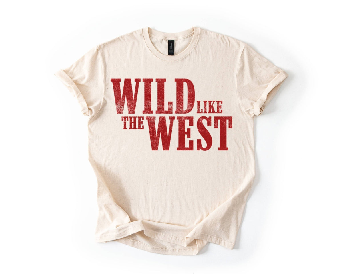 Wild Like the West Tee - UnLaced Boutique